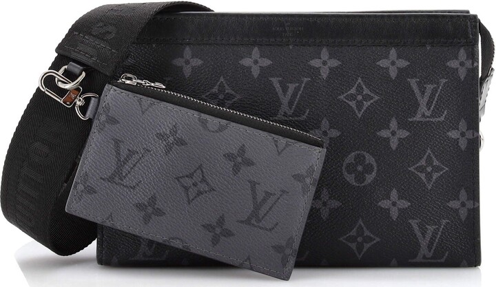 Louis Vuitton Gaston Wearable Wallet Monogram Eclipse Canvas - ShopStyle