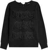 Marc Jacobs Cotton Sweatshirt with Fringe