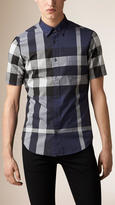 Thumbnail for your product : Burberry Giant Exploded Check Cotton Shirt