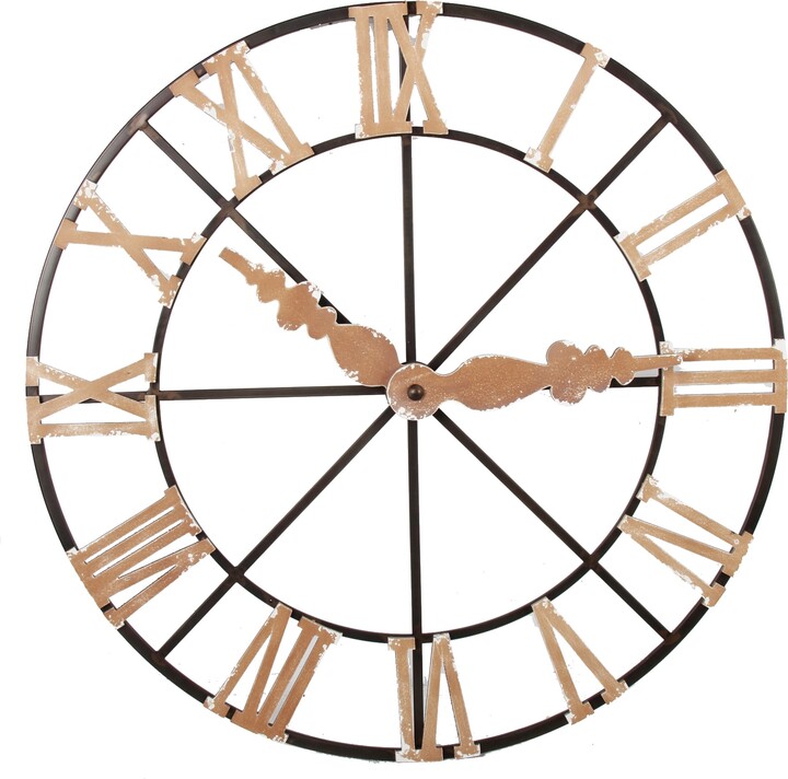 A and B Home A&B Home Gustav 46inch Gold and Black Oversized Wall