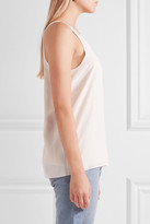 Thumbnail for your product : Chloé Iconic Silk Crepe De Chine Tank - Cream