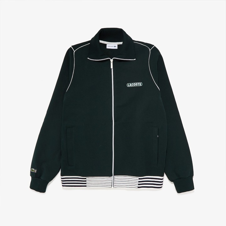 black lacoste tracksuit
