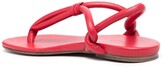 Thumbnail for your product : Del Carlo Thong-Strap Leather Flip Flops