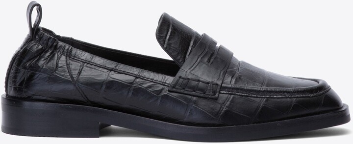 Alexa Soft Penny Loafer in BLACK