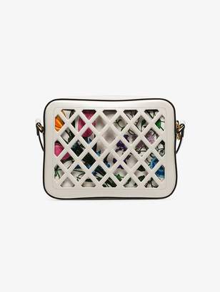 Gucci Multicoloured Small Cutout Flora Shoulder Bag