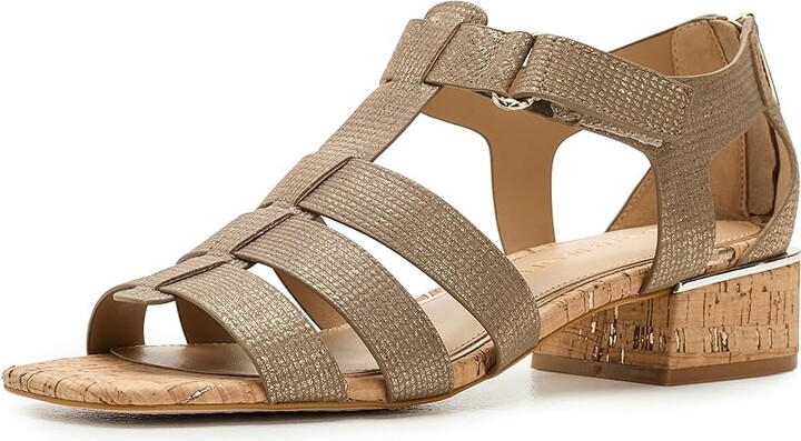 Donald J Pliner Faleisha Women's Sandals Light Bronze : 9.5 M, Leather