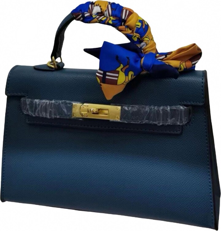 Glam Collections Glam Signature Mini Purse In Lake Blue
