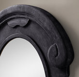 Thumbnail for your product : Restoration Hardware Salvaged Mansard Scroll Mirror Black - XL
