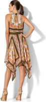 Thumbnail for your product : New York and Company Scarf-Hem Halter Dress