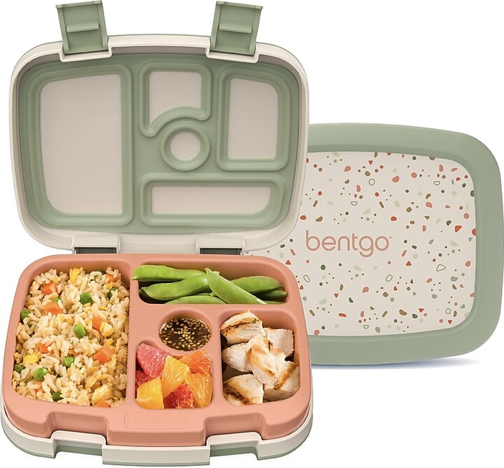 bentgo Whimsy & Wonder Kids Bento Box, Geo Speckle, 19.2 oz. (BGKDPT-GSP)