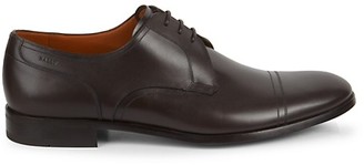 bally brustel leather derby shoes