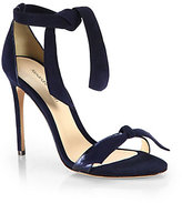 Thumbnail for your product : Alexandre Birman Snakeskin & Suede Ankle-Tie Sandals