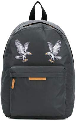 Stella McCartney Kids eagle patch backpack