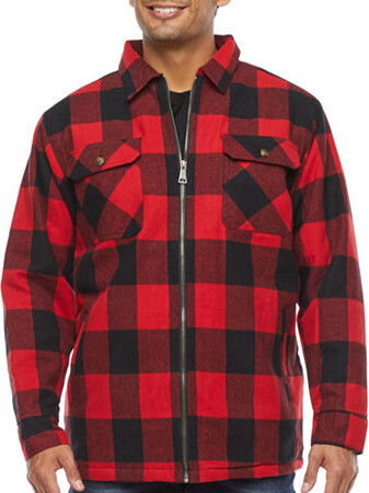 Victory Brawny Flannel Mens Midweight Shirt Jacket