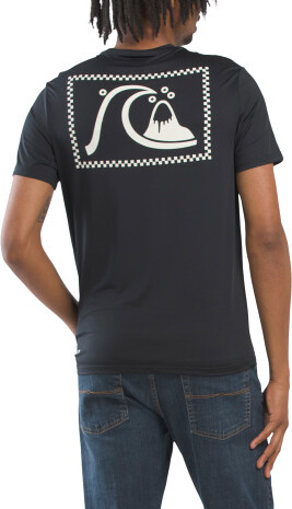 TJMAXX Upf 50 Og Boarder Performance T-Shirt For Men, Spandex/Polyester