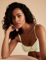 Thumbnail for your product : Marks and Spencer Silk & Lace Non Padded Balcony Bra F-H