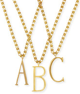 Thumbnail for your product : Lulu Frost Plaza Letter Necklace
