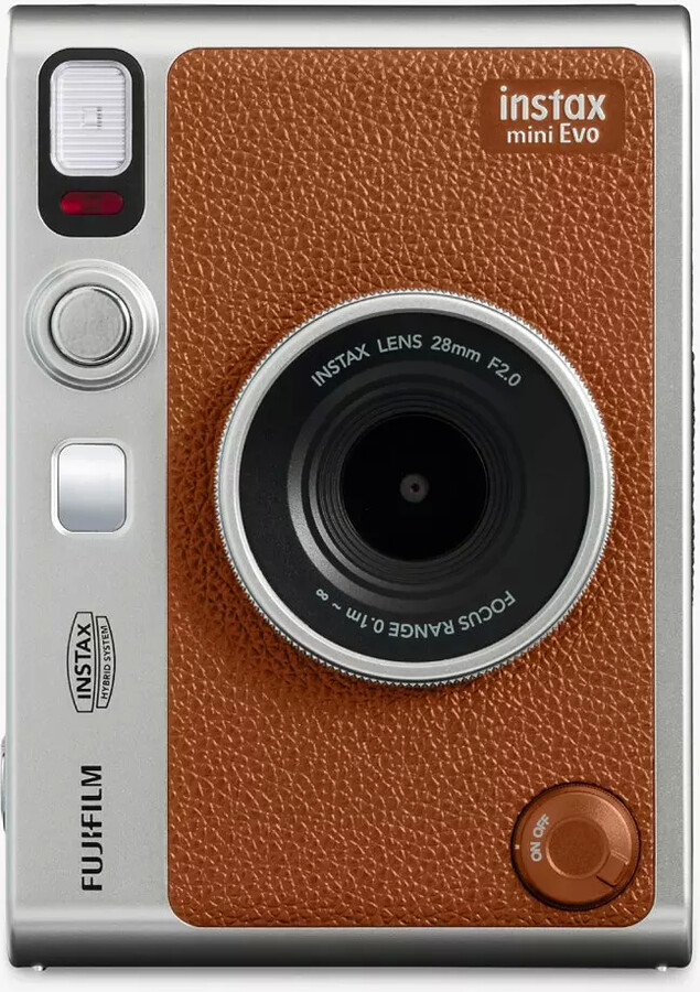 Fujifilm Instax Mini Evo Instant Camera with Built-In Flash