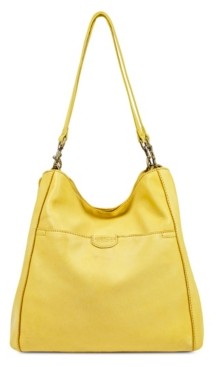 American Leather Co. Austin Triple Entry Leather Bucket Bag - ShopStyle