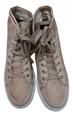 Gucci Dapper Dan Pink Rubber Trainers - ShopStyle Sneakers & Athletic Shoes