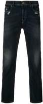 Thumbnail for your product : Diesel Black Gold cropped stretch slim-fit jeans