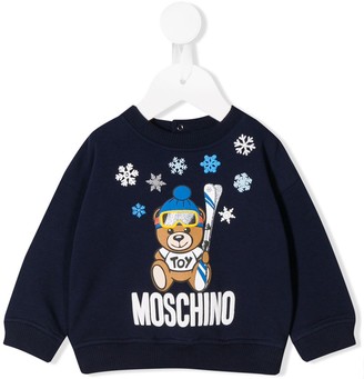 MOSCHINO BAMBINO Teddy ski top