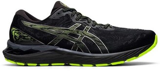 Asics Gel-cumulus 23 - Black/Grey/Lime - ShopStyle Trainers & Athletic Shoes