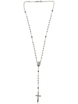Thumbnail for your product : Dolce & Gabbana Silver Plated Rosary Necklace