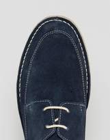 Thumbnail for your product : ASOS Desert Shoes In Navy Suede