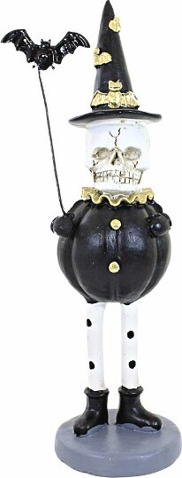 Transpac Halloween10.5InchStandingPumpkinCostumeHalloween,Bats(1PC)