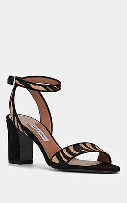Tabitha Simmons Women's Leticia Calf-Hair & Suede Sandals - Zebhbkks