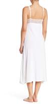 Thumbnail for your product : Barefoot Dreams Luxe Milk Jersey Lace Night Gown
