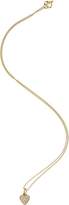 Thumbnail for your product : Jennifer Meyer Women's Pavé Heart Charm Necklace - Gold