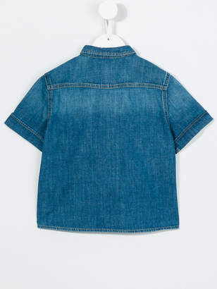 Dolce & Gabbana Kids shortsleeved denim shirt