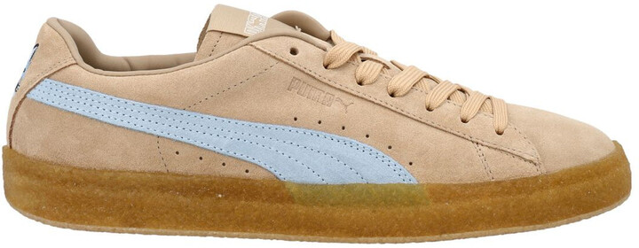 puma leather trainers