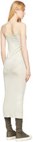 Thumbnail for your product : Rick Owens Lilies Off-White Viscose Midi Dress