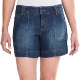 Thumbnail for your product : Specially made Patch Pocket Denim Shorts (For Women)