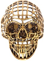 Thumbnail for your product : Han Cholo Mesh Skull Ring