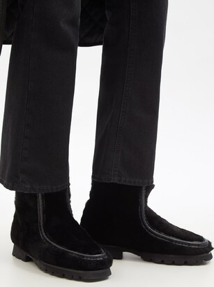 Hereu ARMENTA LOW BOOTS ブーツ Hereu Armenta Shearling Ankle Boots Brown HEREU