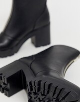 Thumbnail for your product : Raid Exclusive Janella chunky zip front boots in black