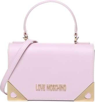 Love Moschino Logo Lettering Strapped Tote Bag