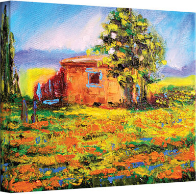ArtWall Prarie Palace - Wrapped Canvas Graphic Art Print