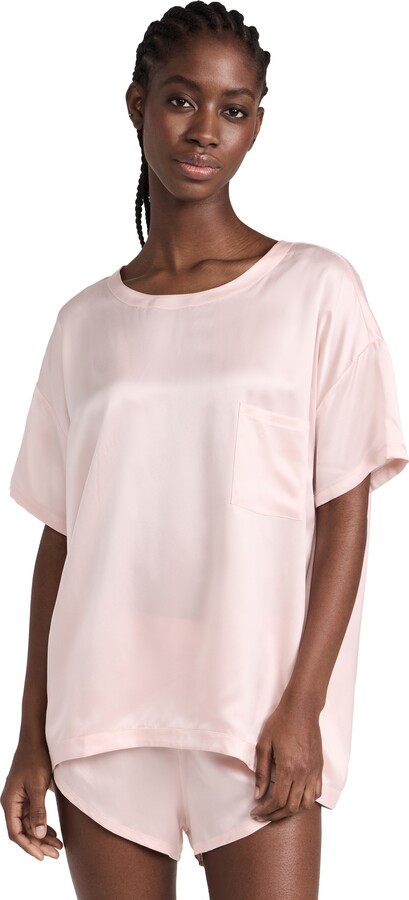 Lunya Washable Silk Tee Set