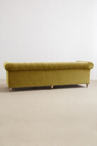 Thumbnail for your product : Anthropologie Velvet Lyre Chesterfield Grand Sofa, Wilcox