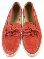 Thumbnail for your product : Hermes Suede Boat Shoes