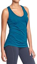 Thumbnail for your product : Old Navy Women's Active Ruched Tanks