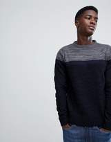 Thumbnail for your product : Soul Star Colour Block Jumper