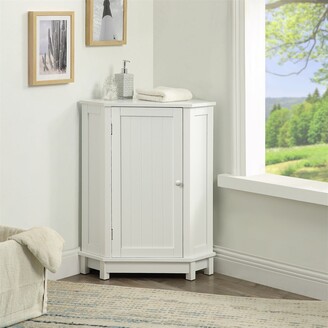  Merax, Grey Tall Storage Cabinet with Drawers and