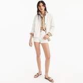 Thumbnail for your product : J.Crew Denim swing jacket in white