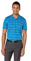 Thumbnail for your product : Perry Ellis Men's Stripe Open Collar Polo Shirt